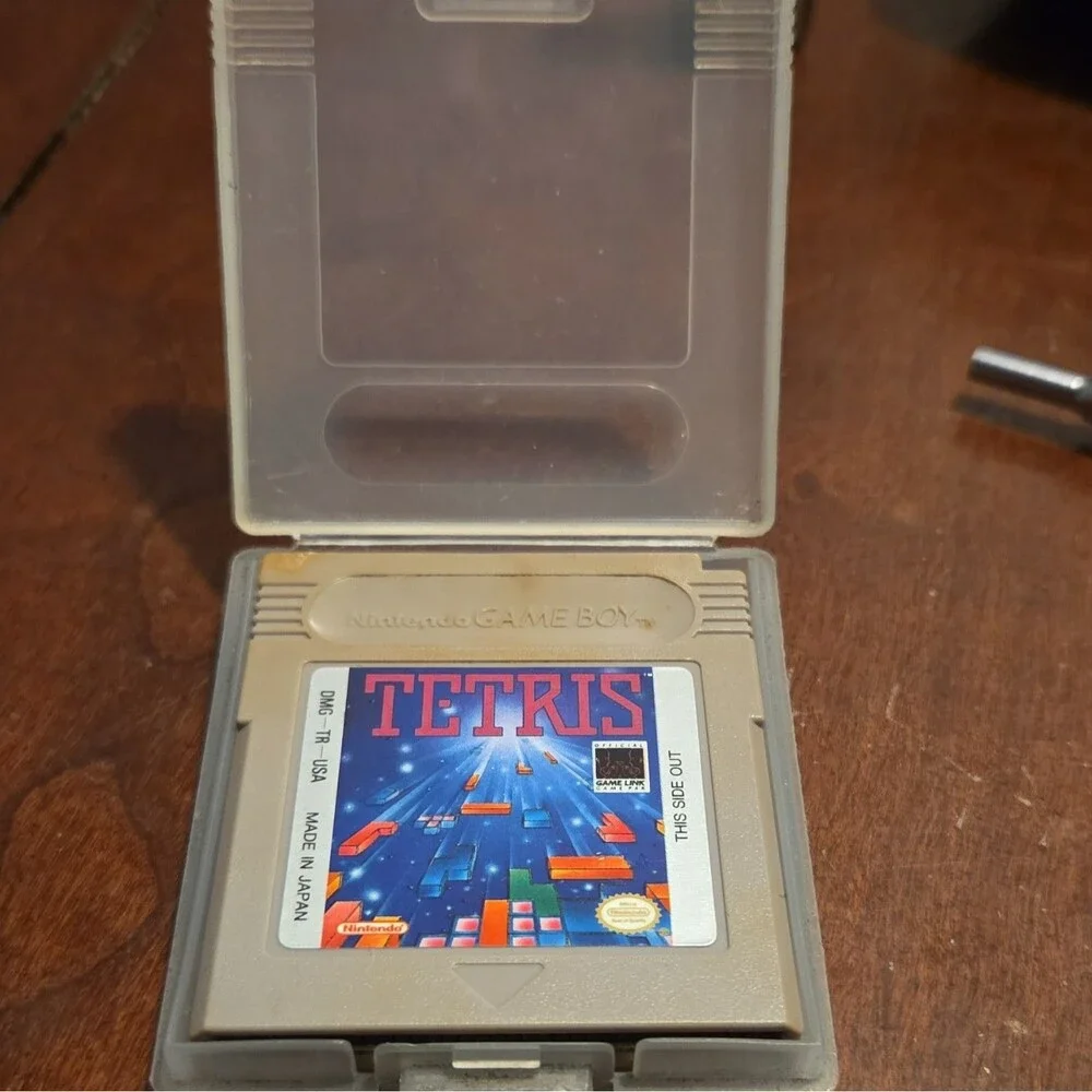 Nintendo Game Boy DMG-01 Gray Handheld Console w/ Tetris NTSC-U/C TESTED + OEM